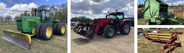 Unreserved Timed Farm Equipment Auction for Various Consignors